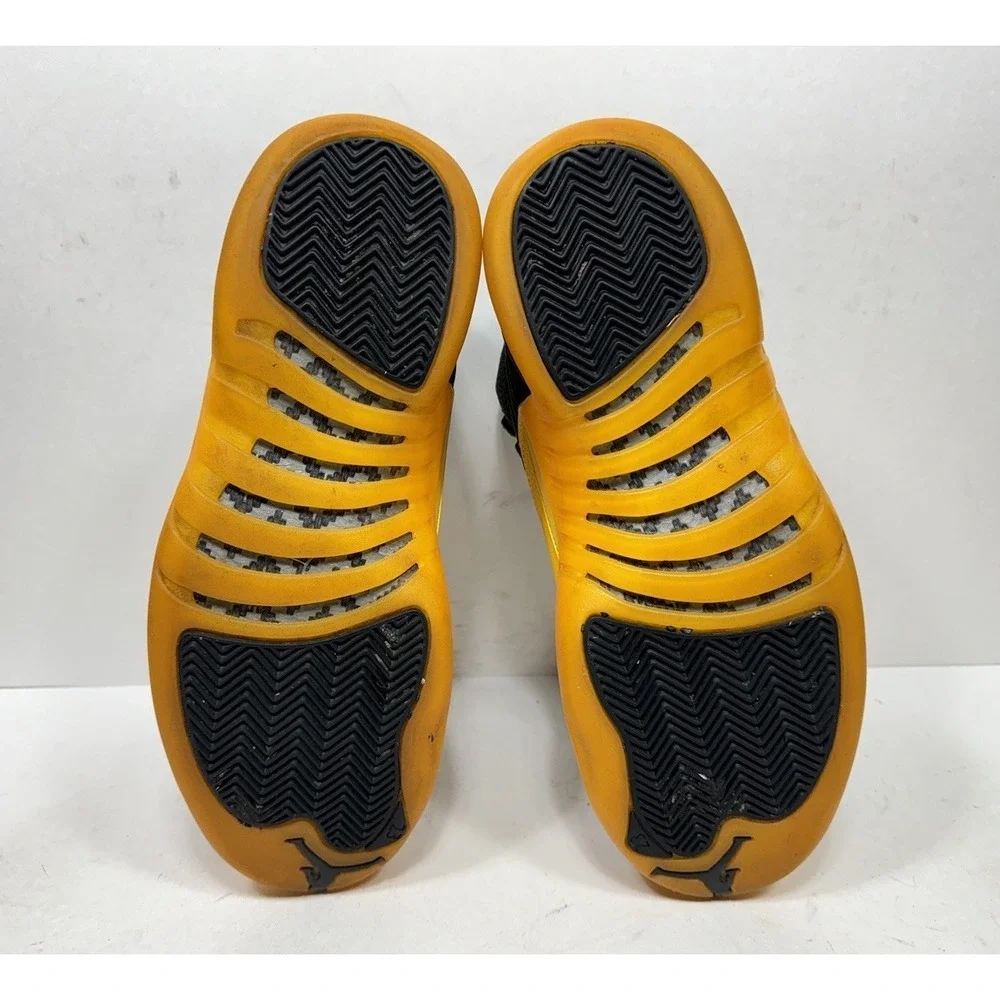 Nike Air Jordan 12 University Gold Mens Size 9.5 130690-070 OG XII Retro Black